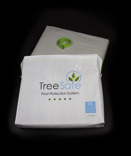 TreeSafe boomjas gemaakt uit isolerende materiaal om bomen en planten te beschermen. Wit in kleur